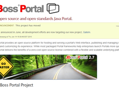 JBoss Portal Screenshot 1