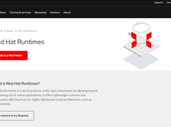 Red Hat Runtimes Screenshot 1