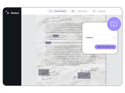 Anonymize scanned documents