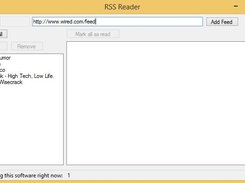 RSS Reader Screenshot 1