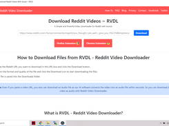 Reddit Video Downloader Redditvideodl Screenshot 1