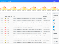 Filter logs