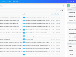 Create redirect rules