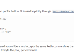 Redis Client for Crystal Screenshot 1