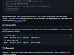 redis-rs Screenshot 1
