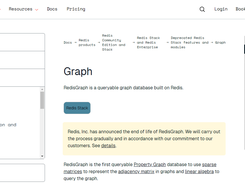 RedisGraph Screenshot 1
