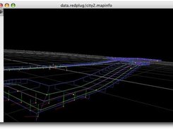 Map Viewer 0.2.4, with road boundaries.