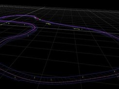 Early wireframe rendering in Map Viewer.