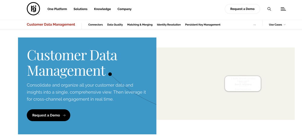 RedPoint Customer Data Platform Screenshot 1