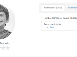 Perfil de usuario
