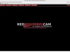 Red Squirrel Cam  Setup / Start Page