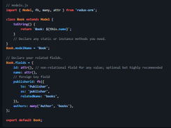 Redux-ORM Screenshot 1