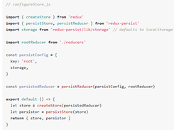 Redux Persist Screenshot 1