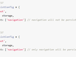 Redux Persist Screenshot 2