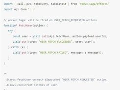 redux-saga Screenshot 1