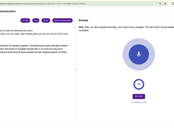 Softskill- Communication Assessment Question