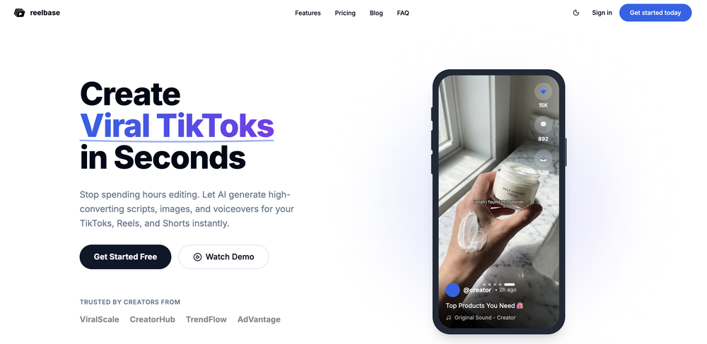 ReelBase Screenshot 1