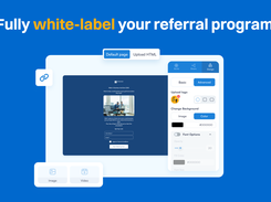 Drag and drop editor for pages, widgets, pop-ups, and emails. You can fully customise your referral program to be 100% on brand.