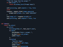 Reflex Dev Screenshot 1