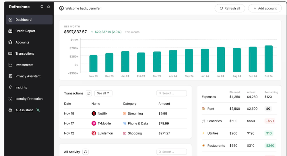 Refresh.me Screenshot 1