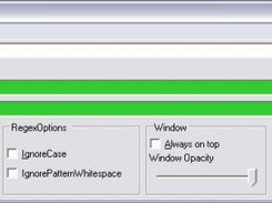 Empty program window