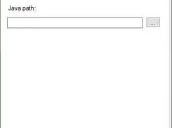 Settings window