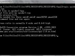Output after a conversion