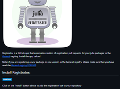Registrator.jl Screenshot 1