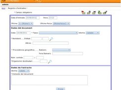 Registrar Entrada