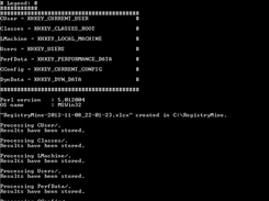 Command Line Output