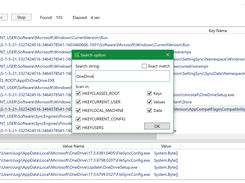 Registry Scanner Screenshot 1