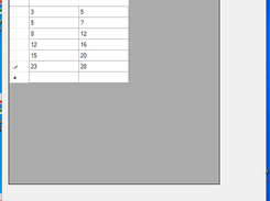 data input mask (choose 2 columns)