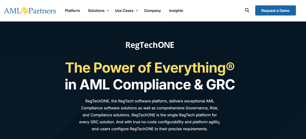 RegTechONE Screenshot 1