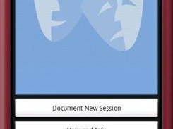 New sessions can be created from the main activity.