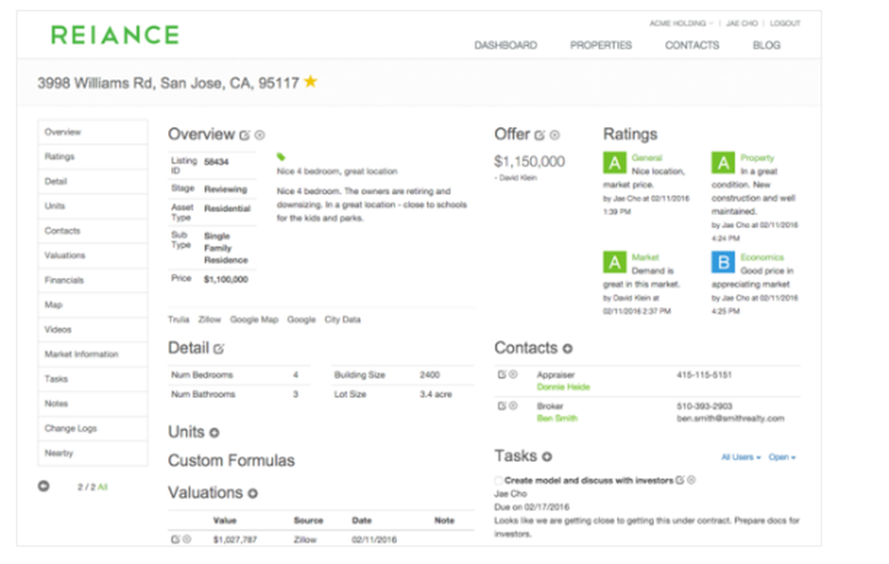 Reiance Screenshot 1