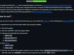 ReinforcementLearningAnIntroduction.jl Screenshot 1