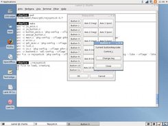 A screenshot of the key configuration gui