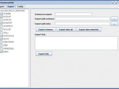 Exporting a Schema and its Corresponding Data