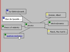The application's relations browser