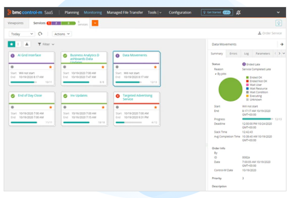 Control-M Screenshot 1