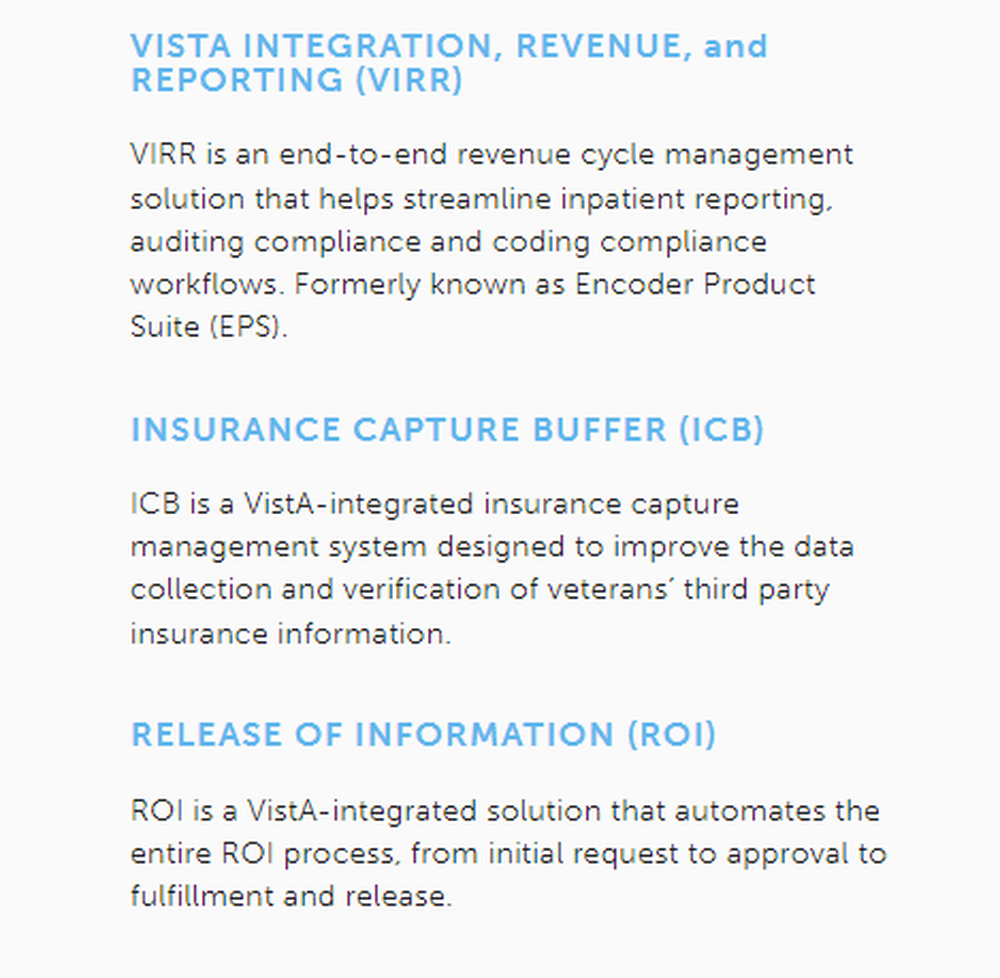 Release of Information (ROI) Screenshot 1