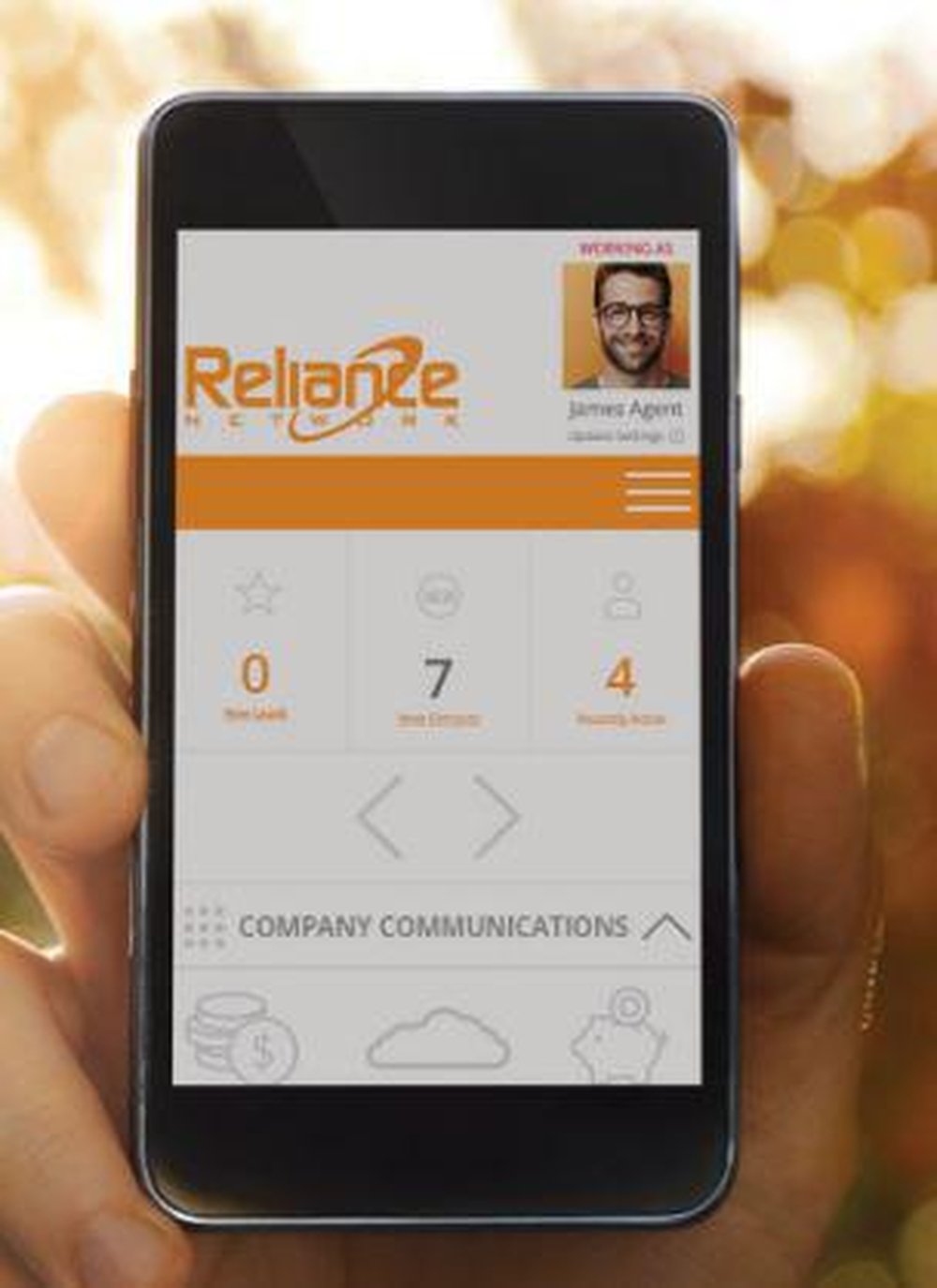 Reliance Network Screenshot 1