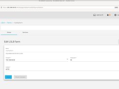 Relianoid Load Balancing Farms