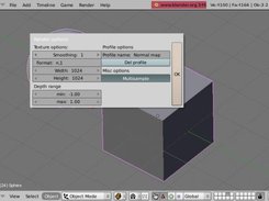 Step 04 - Edit Normal map profile settings