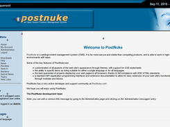 PostNukeBlue Theme  (original base)