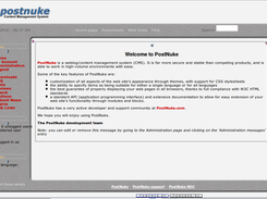 PostNukeSilver Theme (original base)