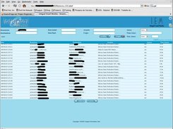 The main windows where the queries are done.