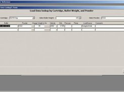 Load Lookup by Cartridge, bullet weight, and Powder