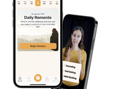 Follow daily interactive video guides for self care and everyday wellbeing.