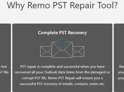 Remo Repair Outlook PST Screenshot 1